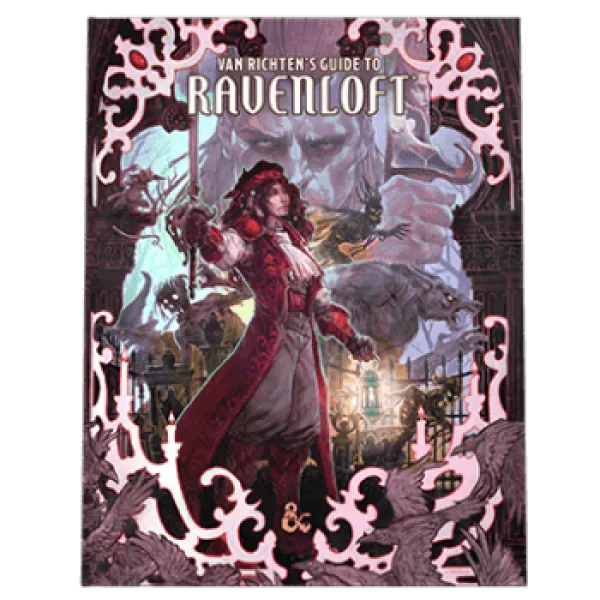 Dungeons & Dragons Van Richten's Guide to Ravenloft Alt Cover